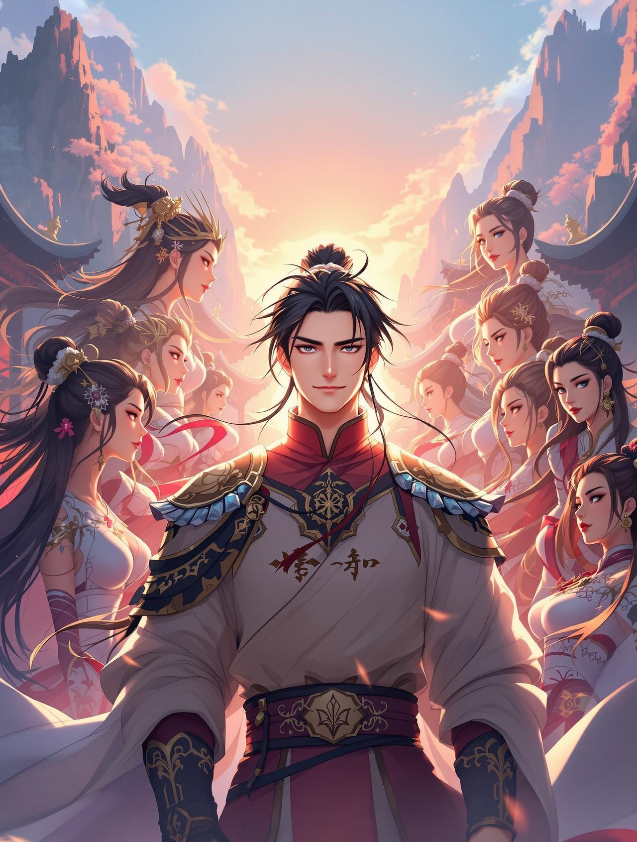 我的七个绝色师姐 - 短剧大全短剧网热门动漫短剧封面